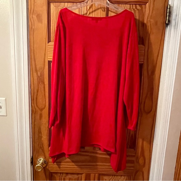 Elementz Scoop Neck Beaded Neck Blouse, Size 3X - Picture 8 of 8